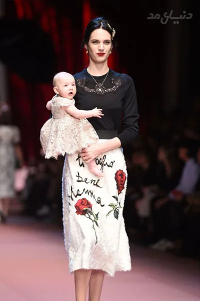 مدل لباس زنانه D&G برای مادران