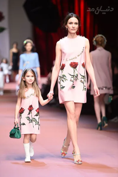 مدل لباس زنانه دالچ اند گابانا پاییز 2015 برای مادران