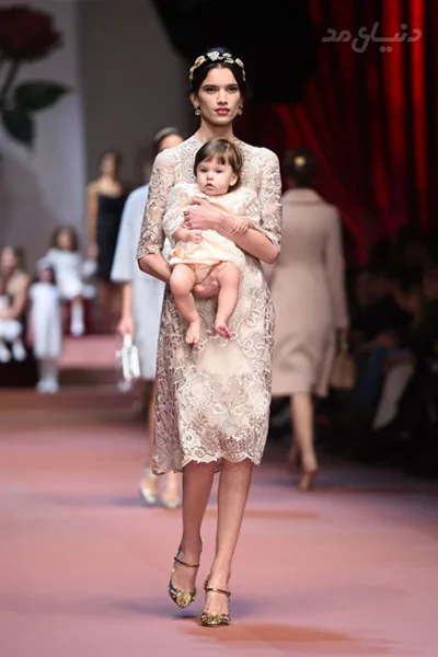 مدل لباس زنانه 2015 برند دلچه اند گابانا برای مادران