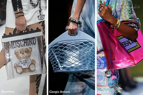 کیف پلاستیکی ترند زنانه 2019