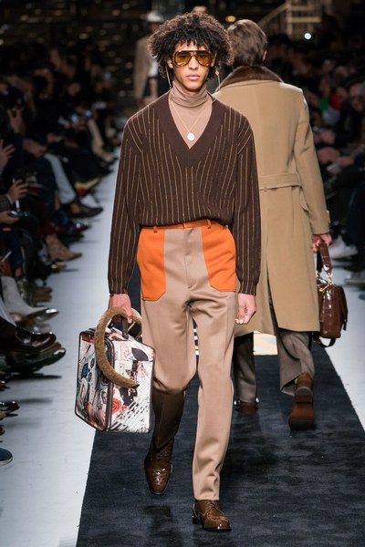 کالکشن مدل لباس مردانه پاییز ۲۰۱۹ فندی