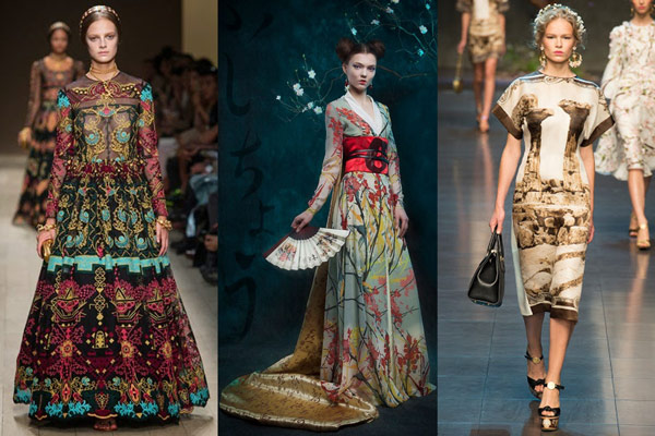 تاریخ مد منبع الهام و ایده پردازی طراحان لباس