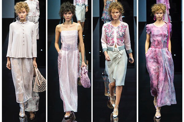 کالکشن مدل لباس زنانه بهار/تابستان ۲۰۱۹ برند آرمانی