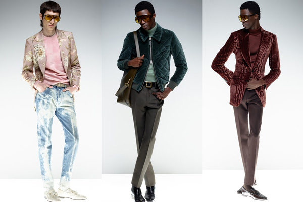 مدل لباس مردانه پاییز و زمستان ۲۰۲۱ برند تام فورد